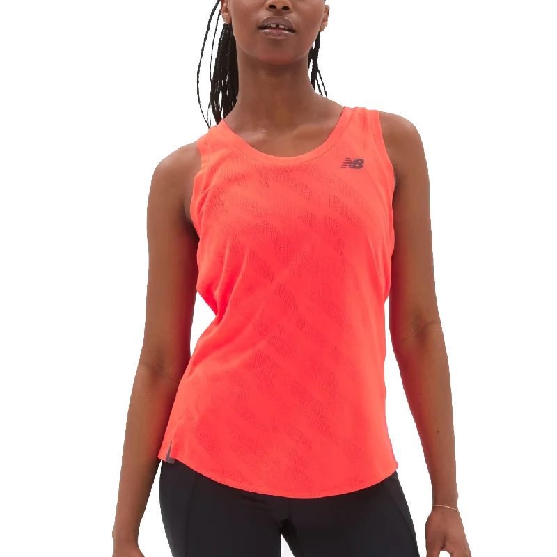 Urban Femme Streetwear Women's Q Speed Jacquard Tank