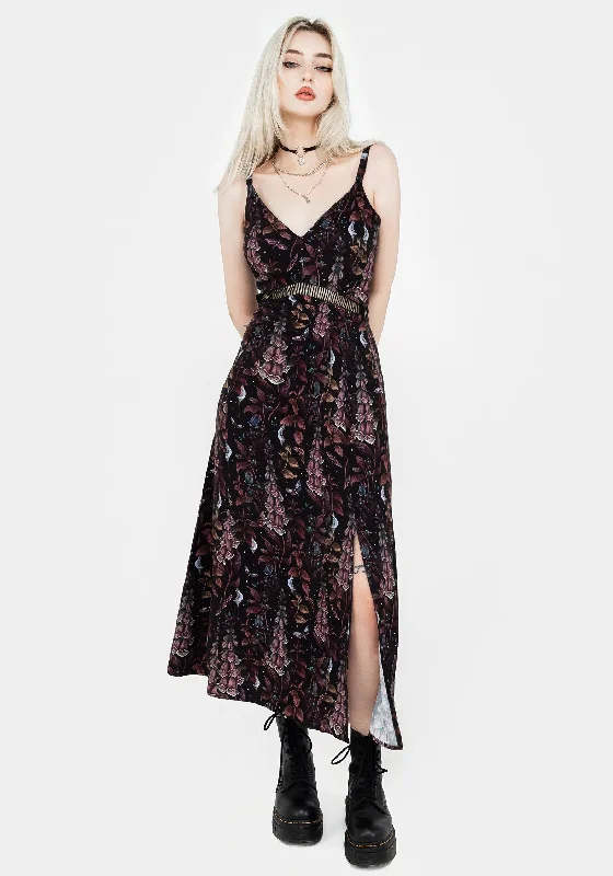 Season Offer Foxglove Midaxi Cami Dress