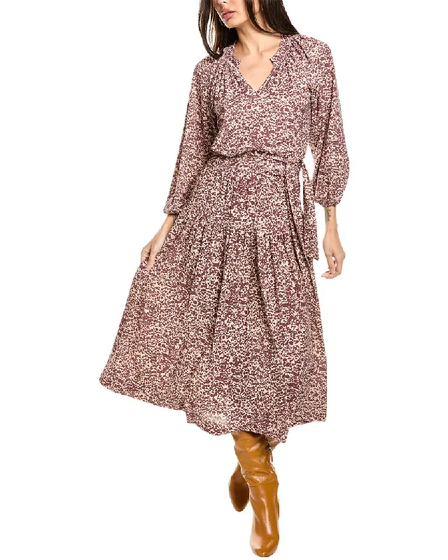 Timeless Women's Fashion Styles Nation LTD Simona Easy Peasant Dress