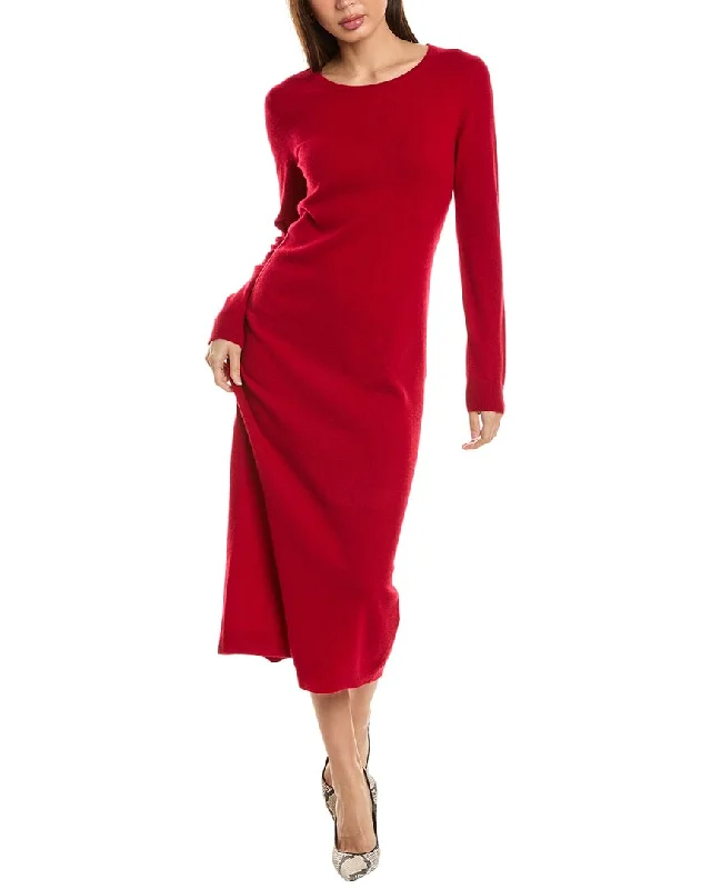 Clothes Women philosophy Bateau Neck Cashmere Midi Dress