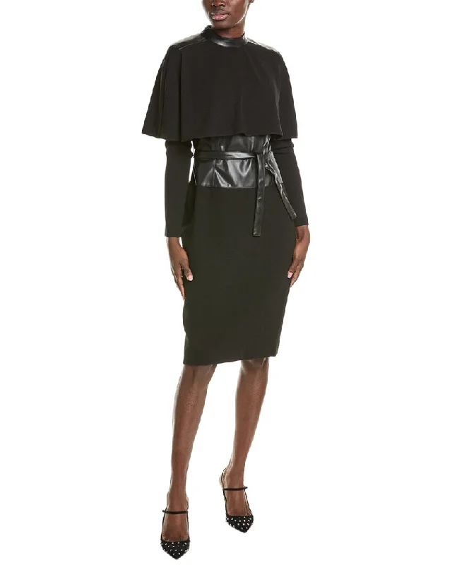 Flash Sale Starts Teri Jon by Rickie Freeman Combo Midi Dress