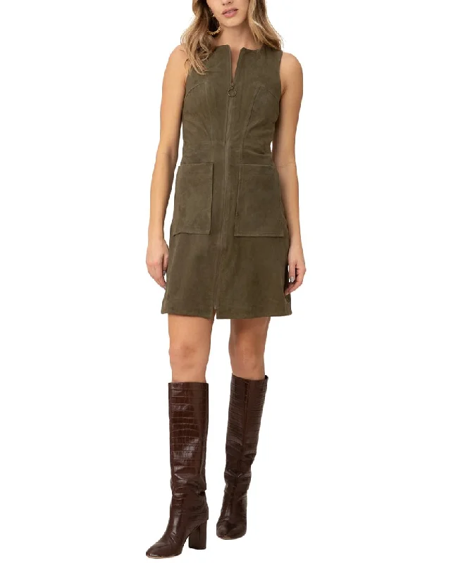 Special Occasion Wear Trina Turk Downtown Suede Dress