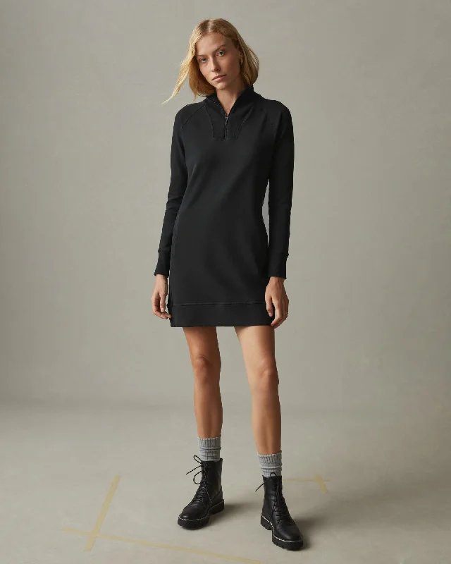 Chic Outfits Moto Dress - Black