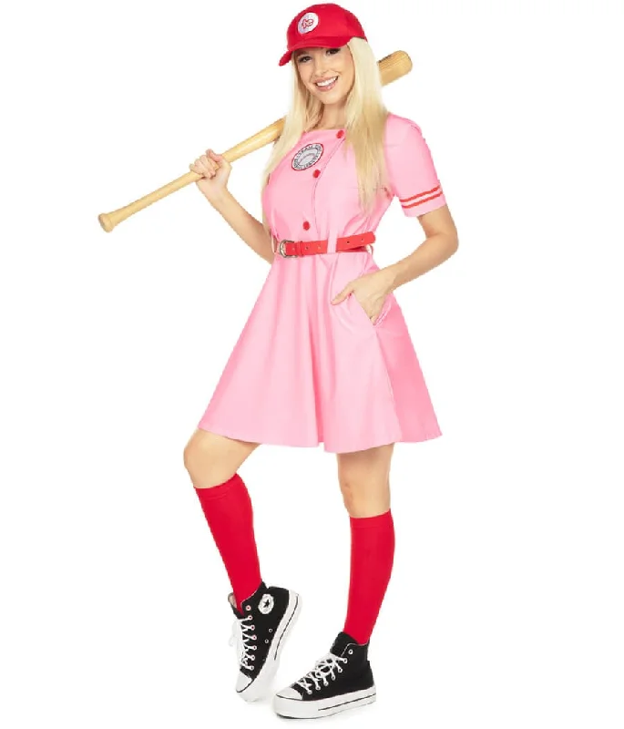 Easygoing Women's Style Baseball Player Costume Dress