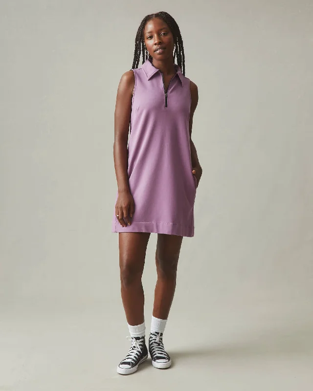 Sophisticated Fashion Tennis Dress - Very Grape