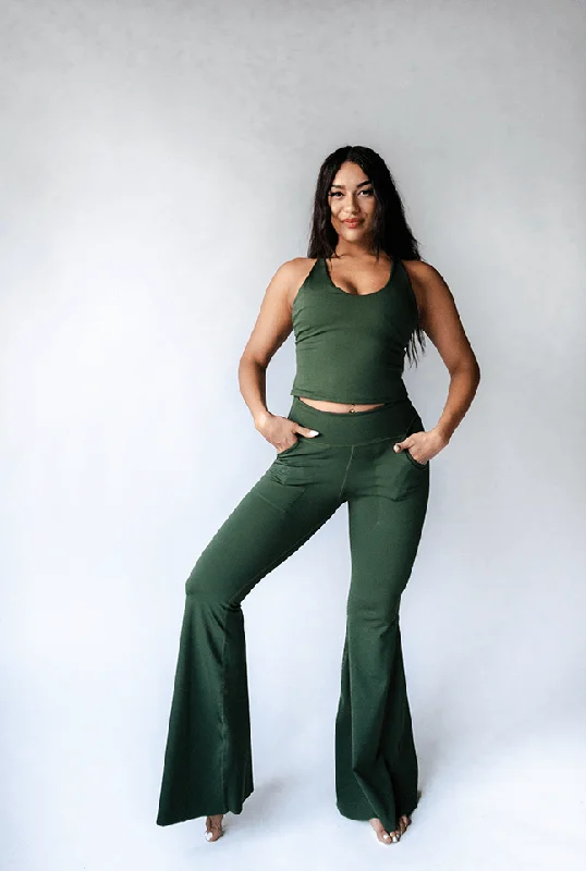 Sale Event, Prices Rock Bell Bottoms 2.0 in Forest Green