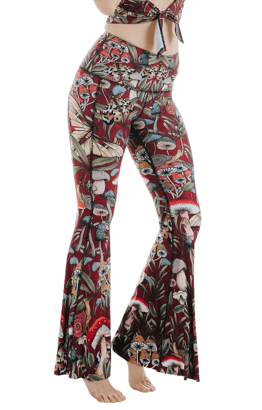 Trendy Women's Dresses Online Fun Gal Printed Bell Bottoms