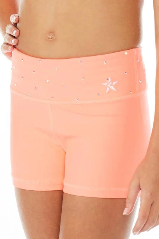 Workwear Fashion for Women Legendary Compression Short in Coral Crystal