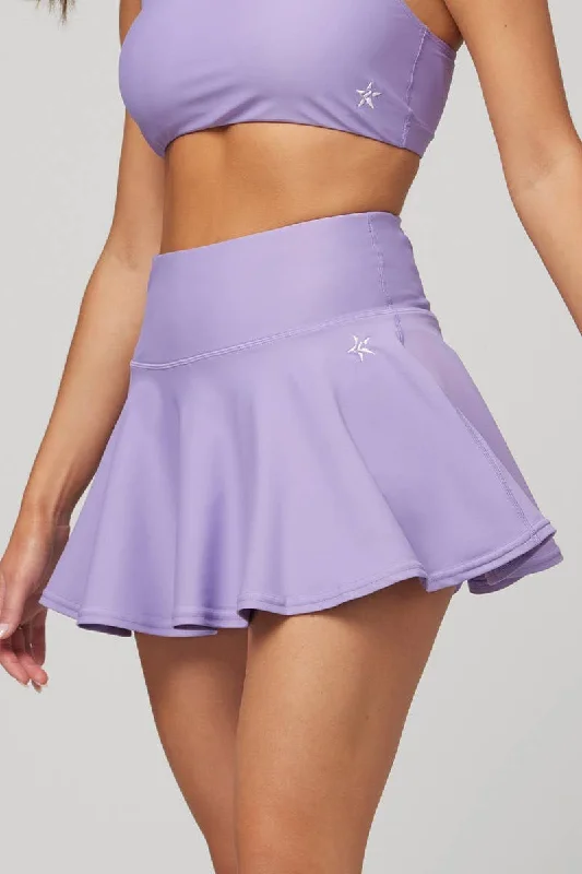 Versatile Style Wardrobe Legendary Flouncy Skirt in Lavender