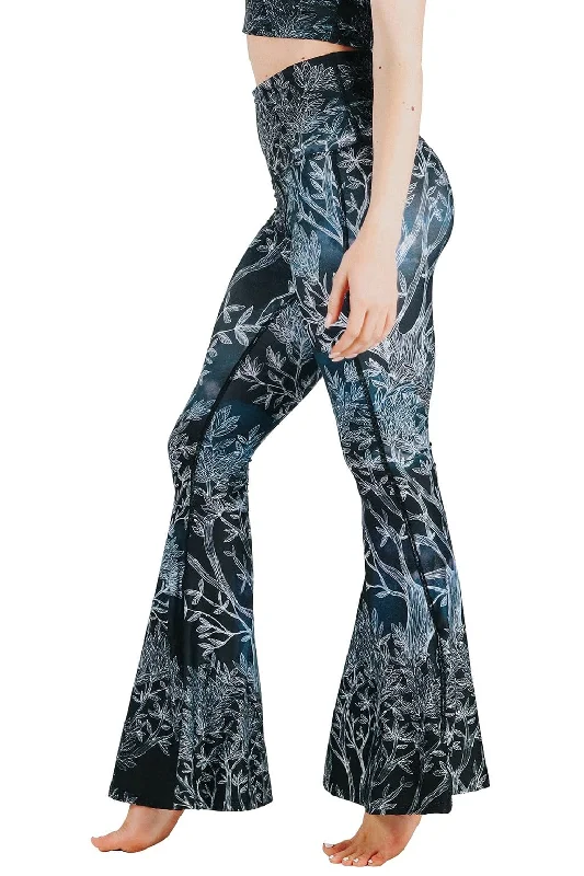 Stylish Women's Clothes for Work and Play Root To Rise Printed Bell Bottoms