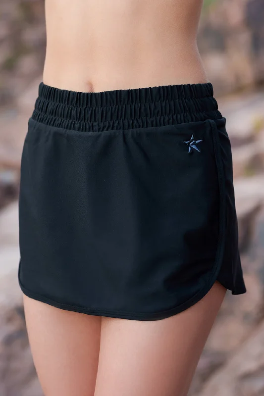 Trendy Online Boutiques Sports Skirt in Black