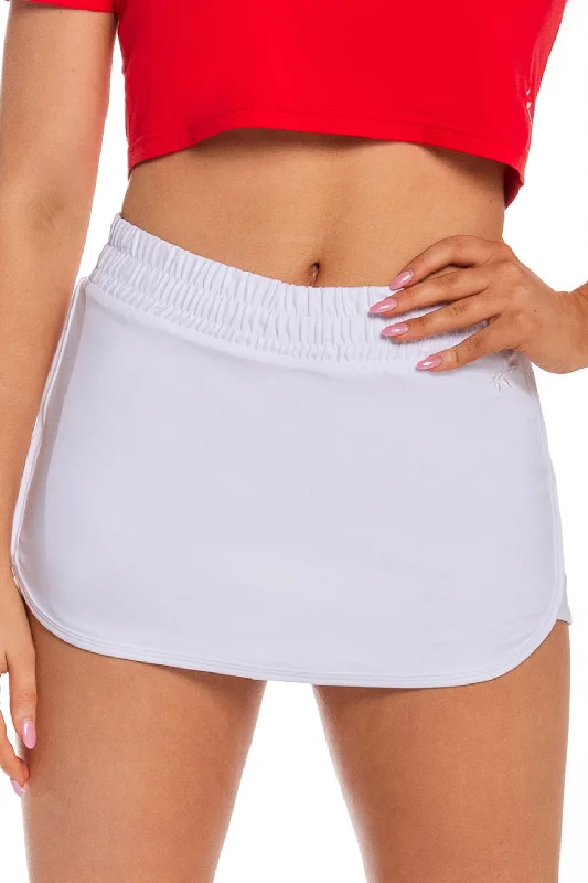 Unbeatable Prices Sports Skirt in White