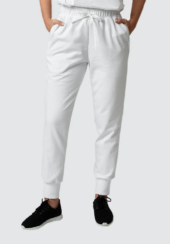 Seasonal Sale Women's Joggers | White